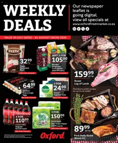 Preview of Oxford Freshmarket specials valid from 30.07.2025