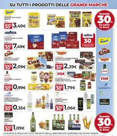 Volantino Ipercoop del 11.09.2025 | Pagina: 9 | Prodotti: Crema, Biscotti, Acqua, Acqua minerale