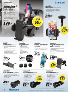 Thansen - Tilbudsavis gyldig fra 28.01.2026 | Side: 18 | Produkter: Smartphone, USB, Magnet