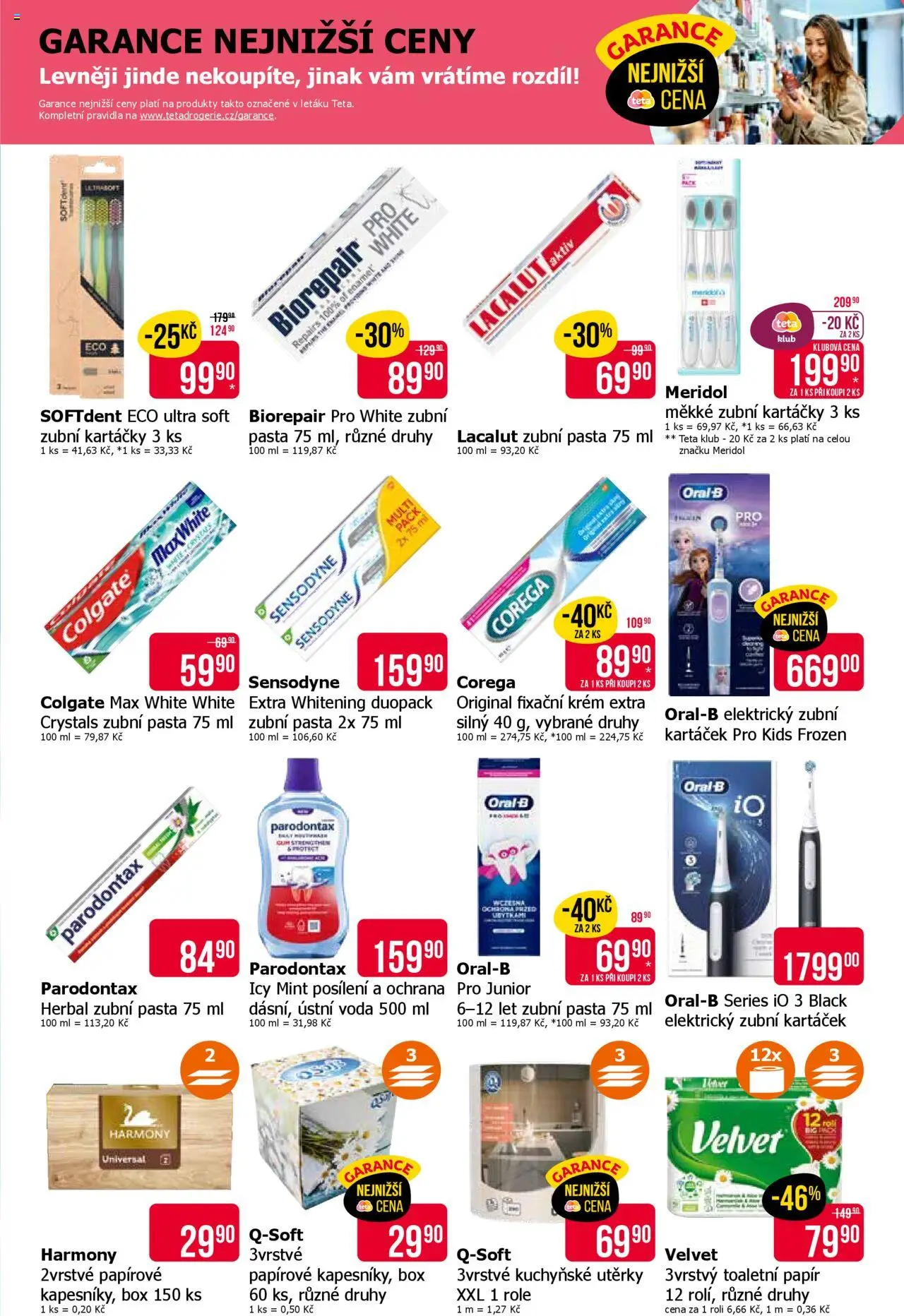 TETA Drogerie leták od 05.06.2025 | Strana: 14 | Produkty: Ústní voda, Parodontax, Lacalut, Lacalut Aktiv