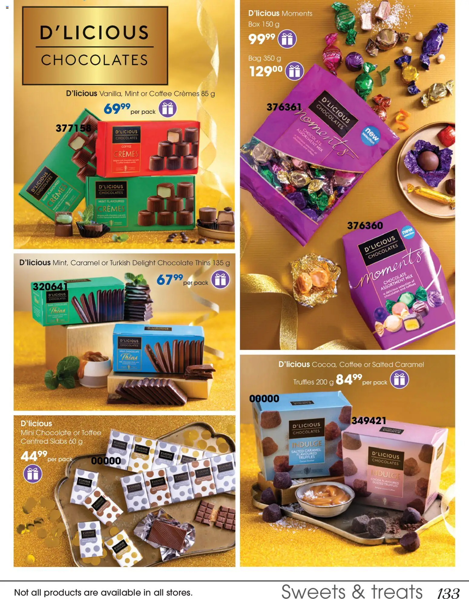 New Clicks catalogue – valid from 28.10.2025 | Page: 133 | Products: Bag, Box, Milk, Chocolate