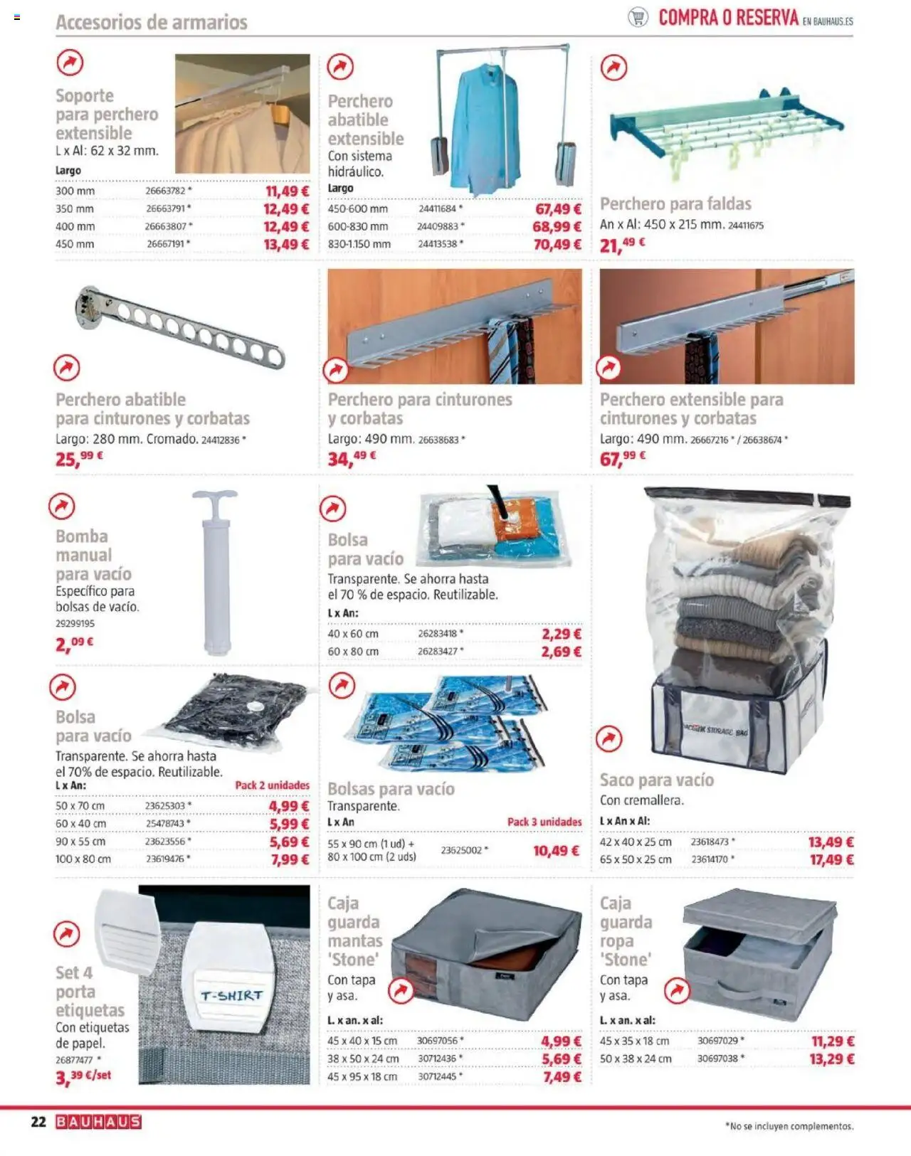 Bauhaus folleto │ válido desde el 05.08.2025 | Página: 22 | Productos: Perchero, Faldas, Ropa, Caja