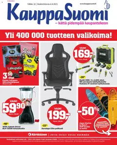 Katso Kärkkäinen - KauppaSuomi - Pohjoinen painos voimassa alkaen 06.08.2025
