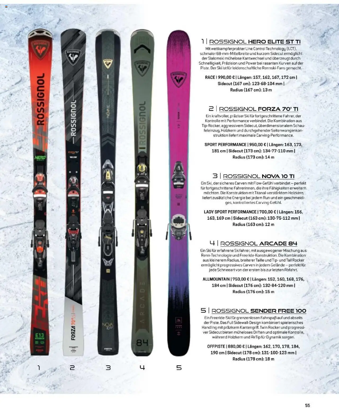Sport2000 Prospekt Home of Schnee erleben – gültig ab 23.09.2025 | Seite: 55 | Produkte: Ski