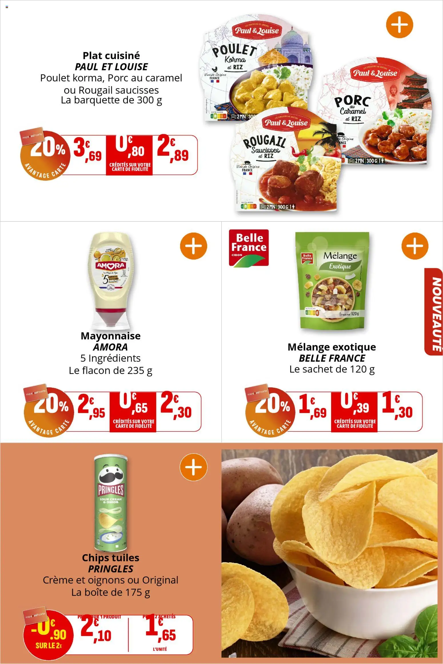 {H1} | Page: 19 | Produits: Porc, Riz, Oignons, Crème