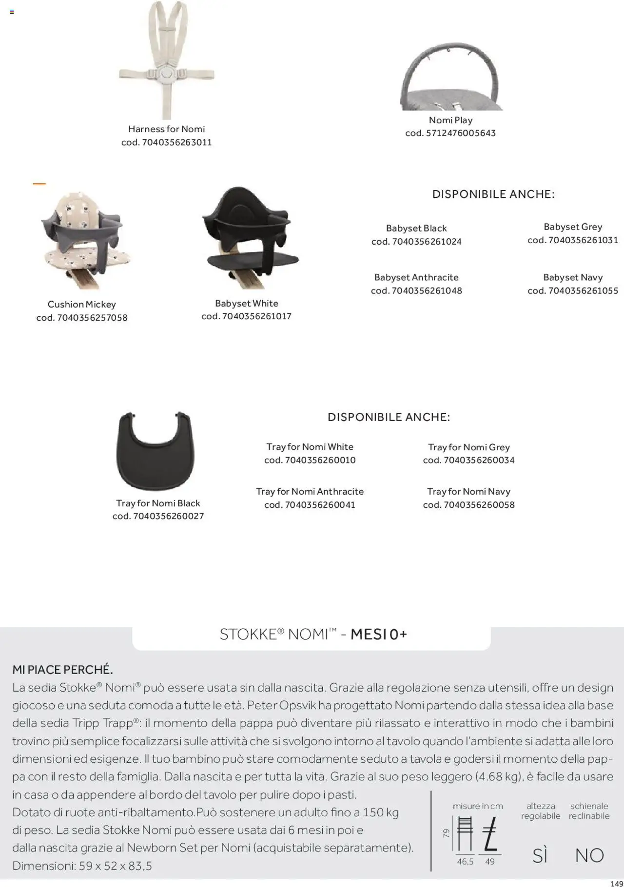 Volantino Prenatal del 01.01.2025 | Pagina: 36 | Prodotti: Tavolo, Sedia