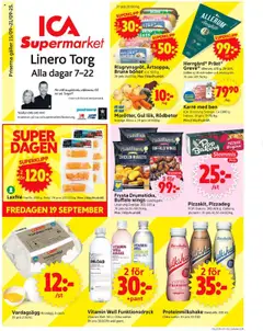 ICA Supermarket - Lund - Förhandsvisning av reklamblad från butik ICA Supermarket aktuell från 15.09.2025