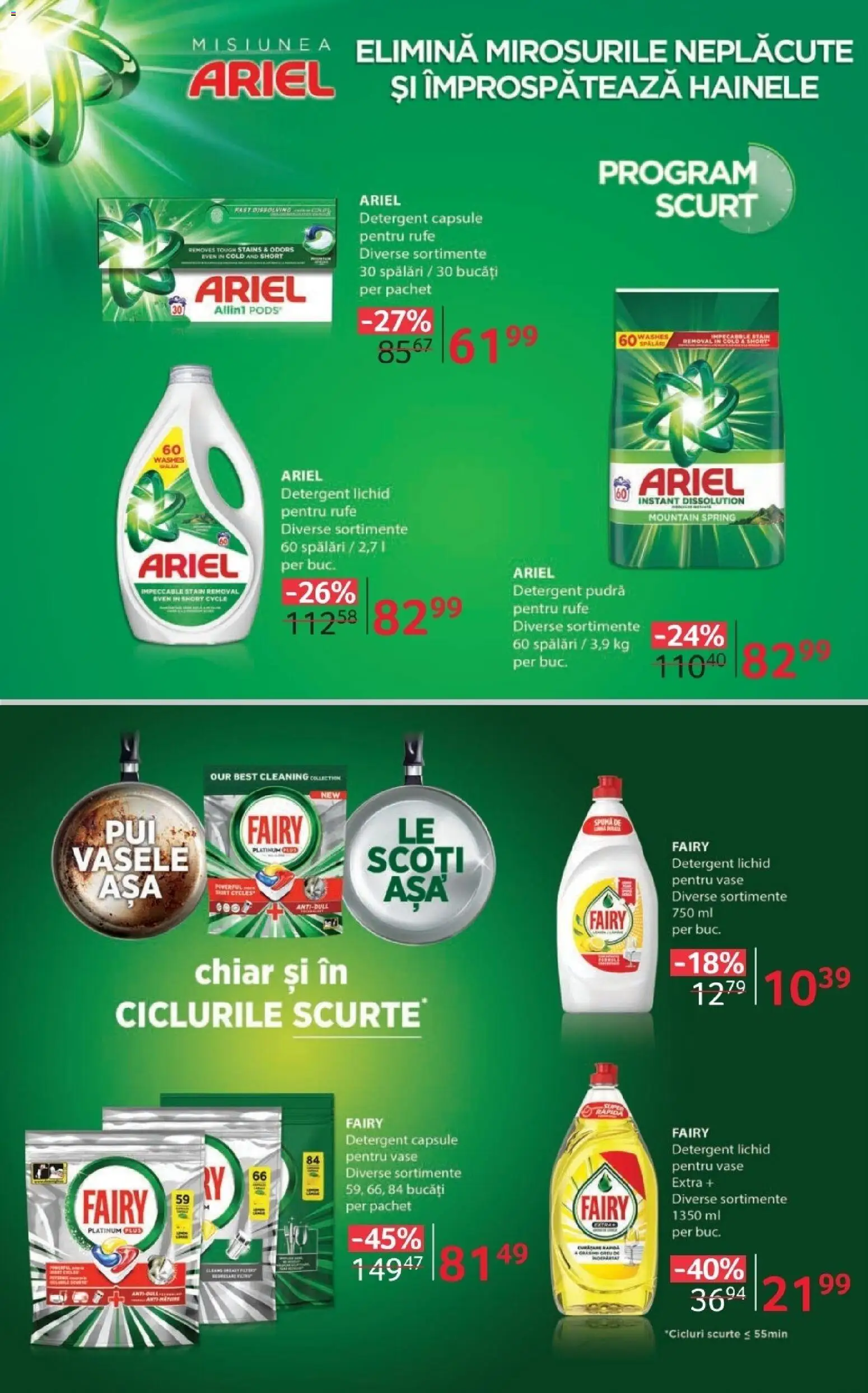 Noul catalog Selgros – valabil de la 02.01.2026 | Pagină: 21 | Produse: Pudră, Detergent