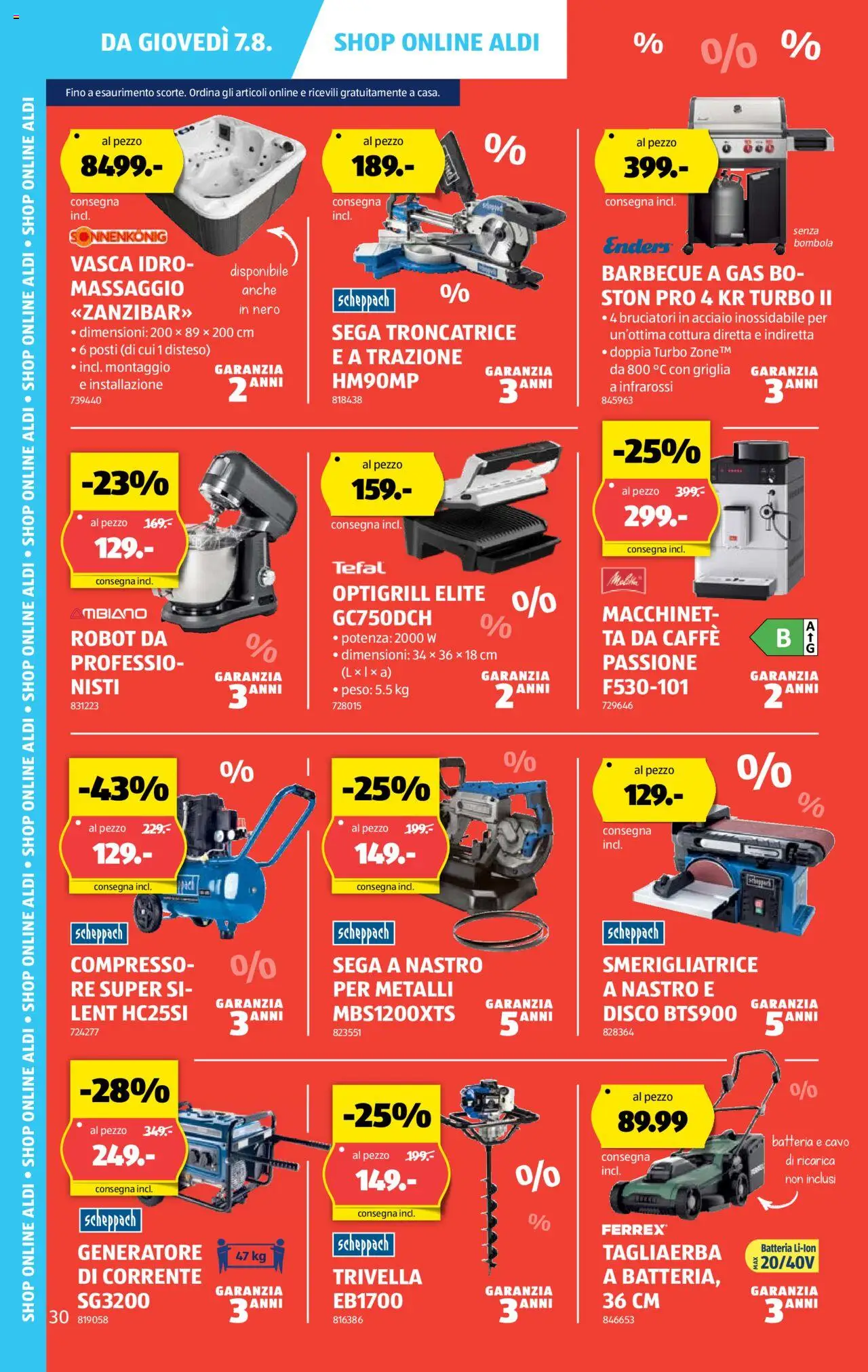 Aldi Volantino ab 07.08.2025 | Seite: 30
