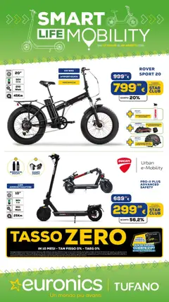 Anteprima del volantino Euronics Mobilità catalogo valido a partire dal 17.07.2025