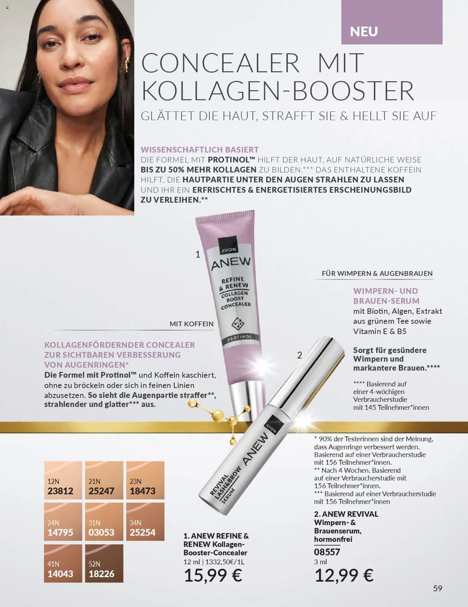 Avon - Black Friday – gültig ab 01.11.2025 | Seite: 61 | Produkte: Concealer, Serum, Tee