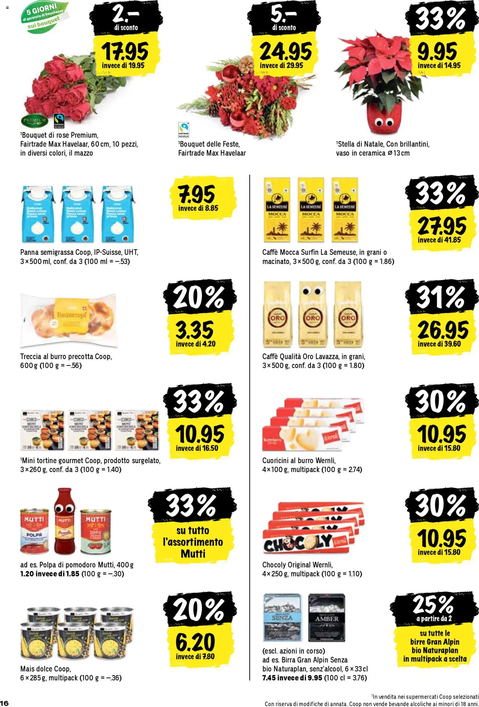 Coop - Una settimana di azioni – gültig ab 18.12.2025 | Seite: 16 | Produkte: Butter