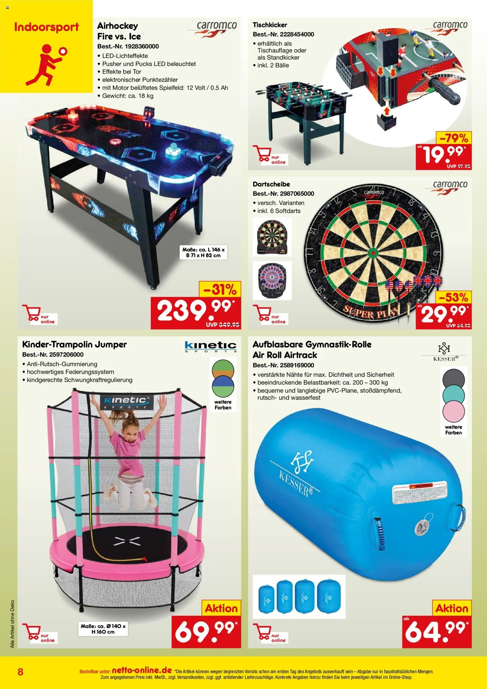 Netto Marken-Discount Online-Angebote Januar – gültig ab 01.01.2026 | Seite: 8 | Produkte: Gewicht