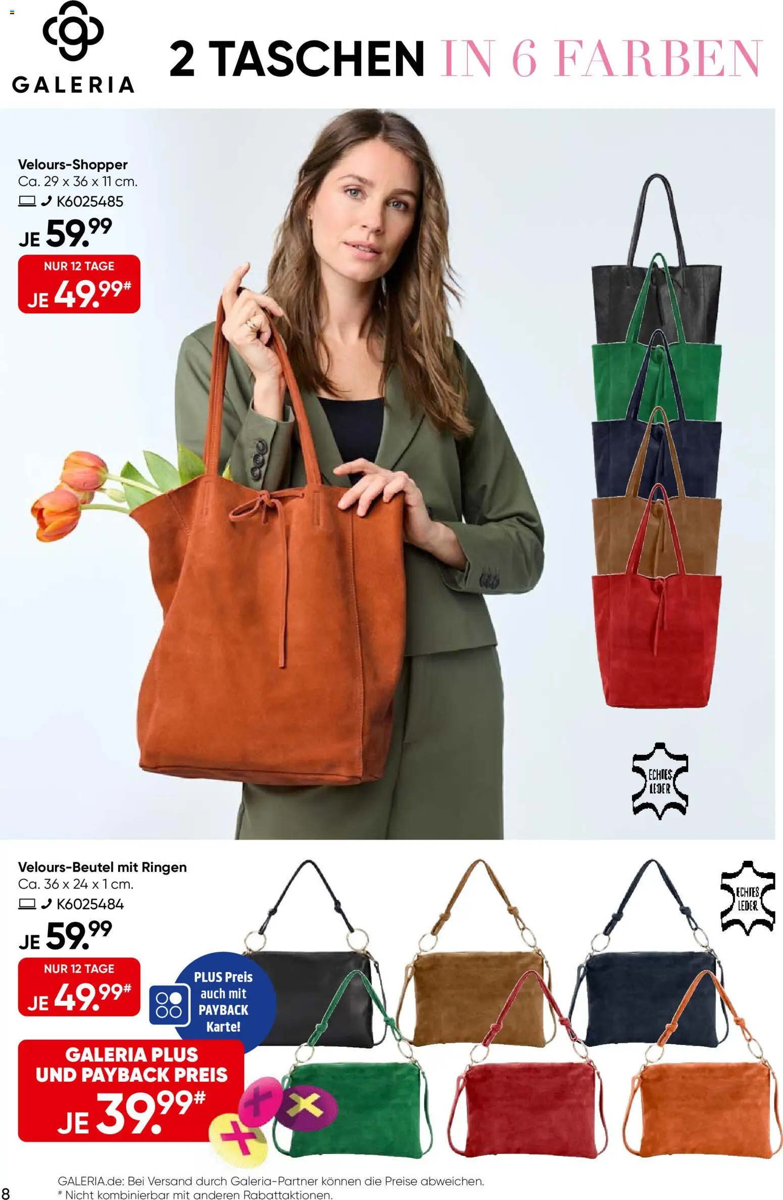 Galeria Karstadt Kaufhof Prospekt 	 – gültig ab 18.03.2026 | Seite: 8