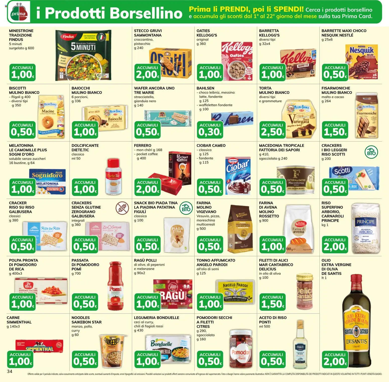 Volantino Basko del 11.11.2025 | Pagina: 34 | Prodotti: Pomodori, Tonno, Aceto, Macedonia