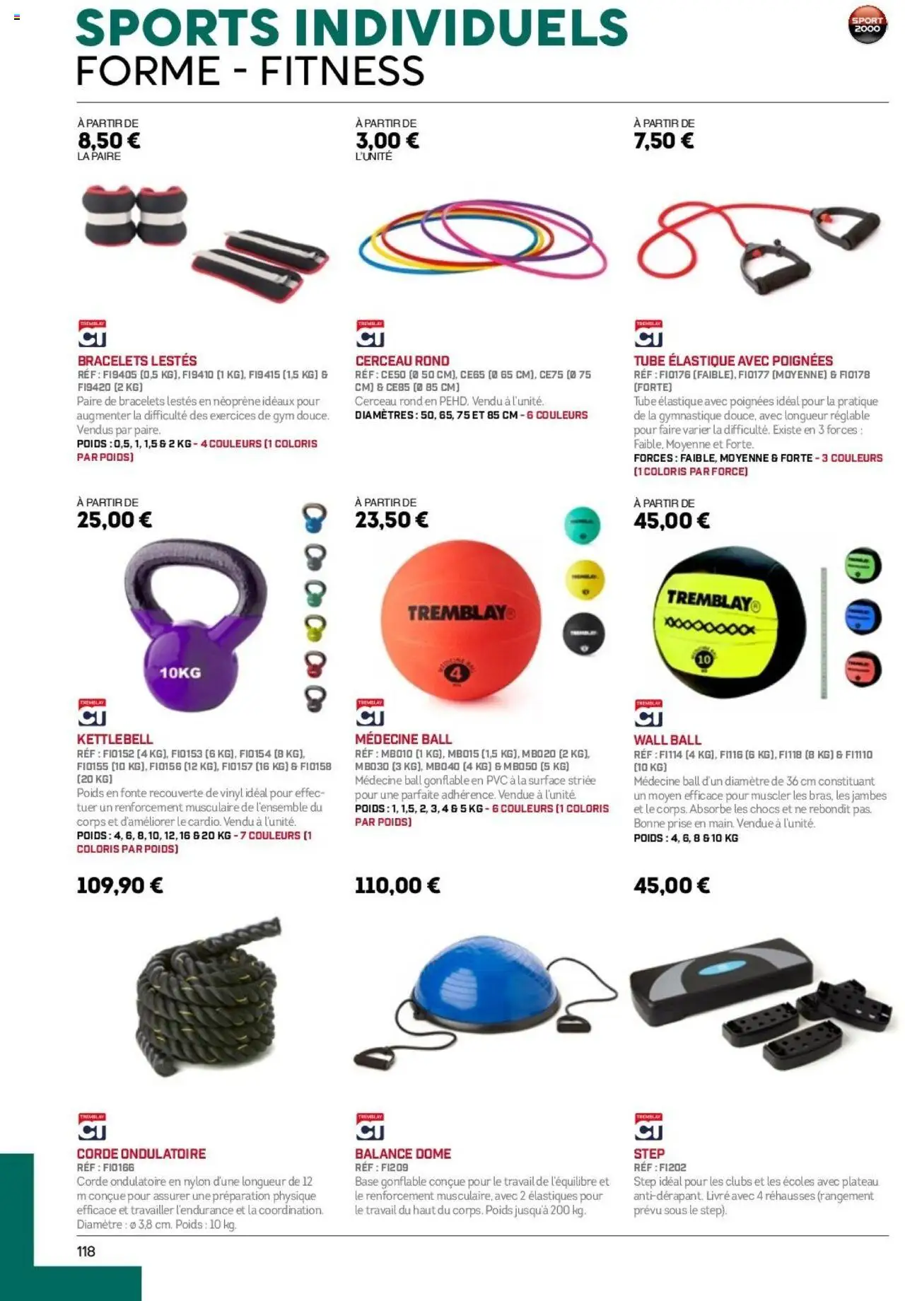 {H1} | Page: 118 | Produits: Base, Prise, Élastiques, Livre