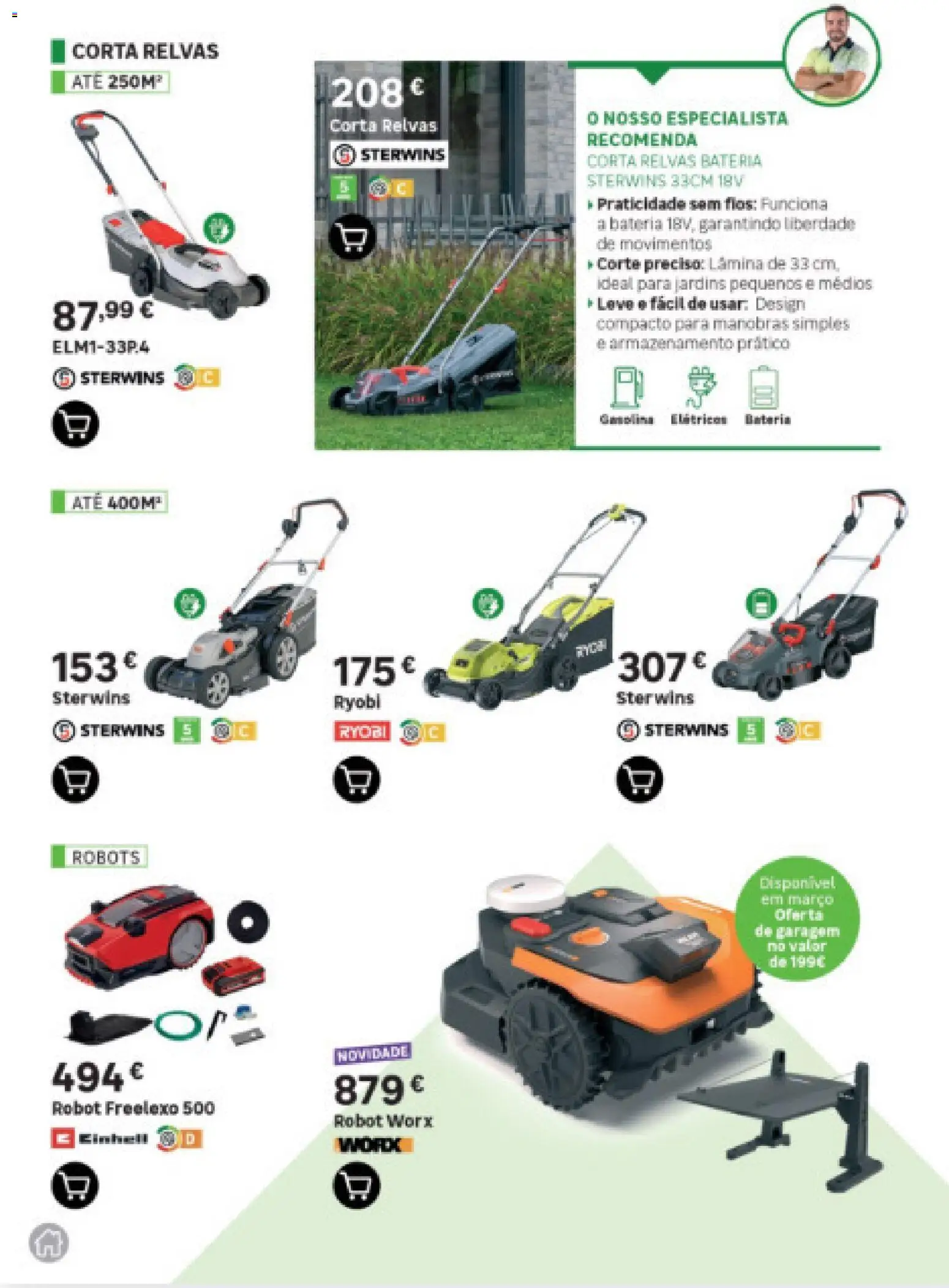 Leroy Merlin Arquipélago da Madeira Jardim │ válido de 12.03.2026 | Página: 92 | Produtos: Bateria