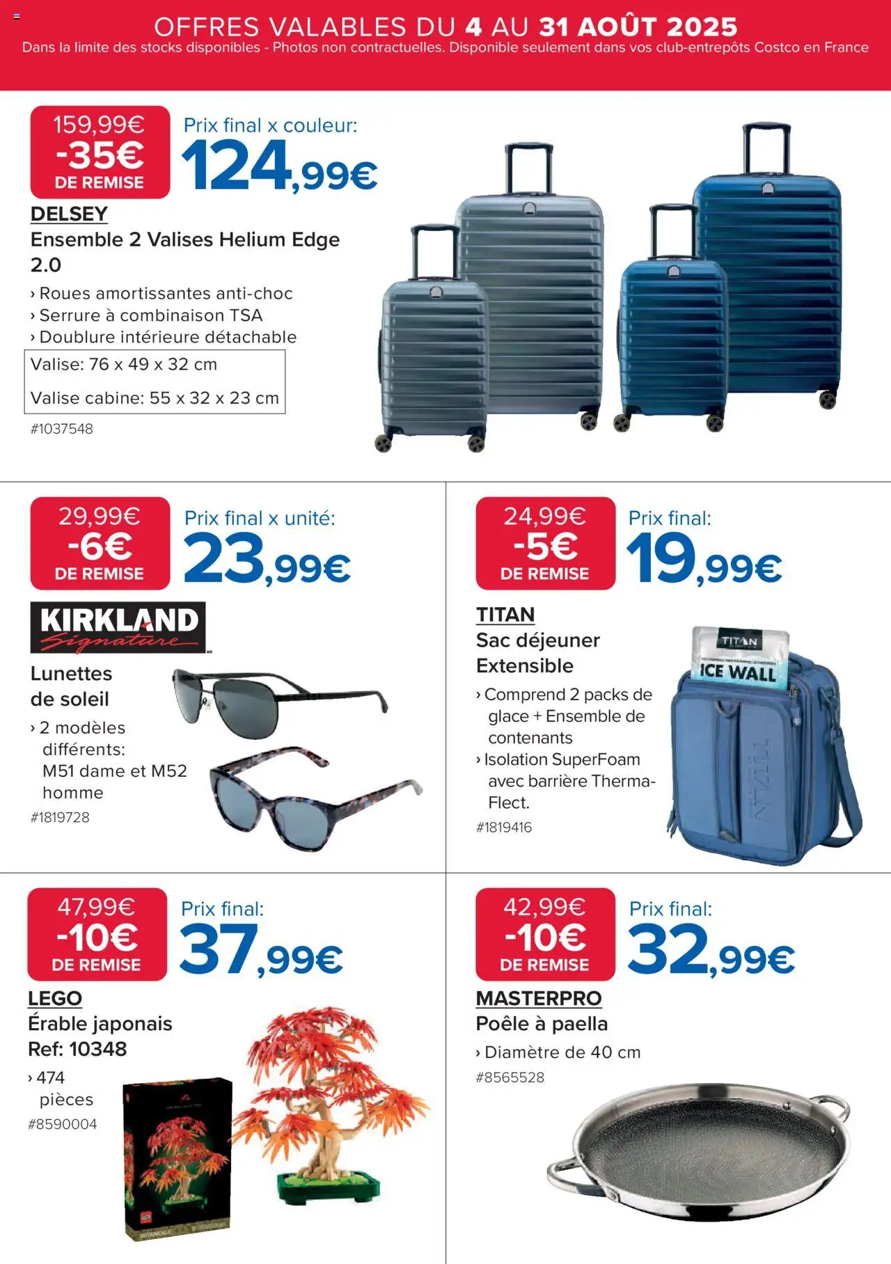  | Page: 6 | Produits: Légo, Sac, Valise cabine, Valise