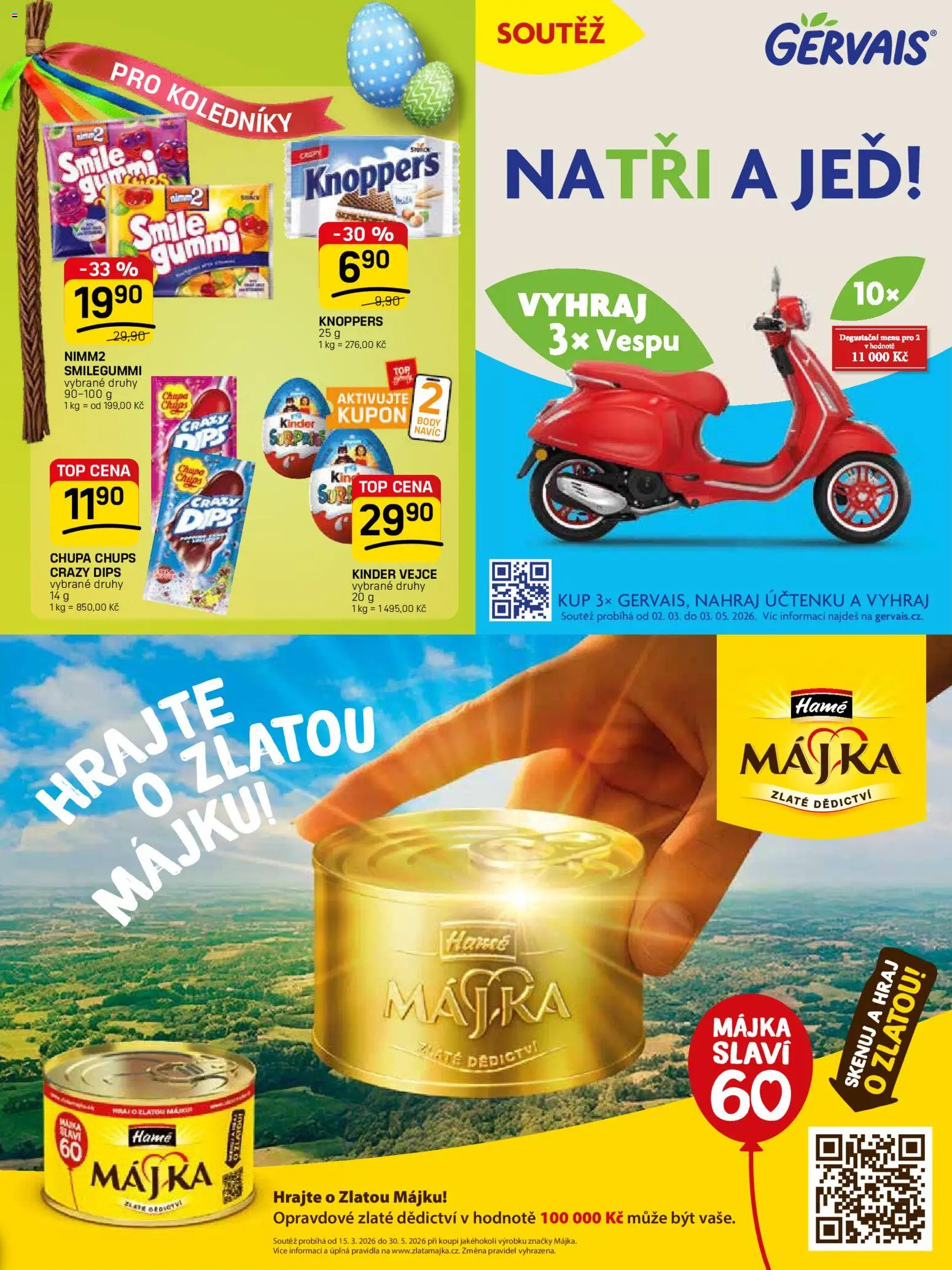 Flop leták - FlopTop od 25.03.2026 | Strana: 9 | Produkty: Vejce, Knoppers, Body, Kinder