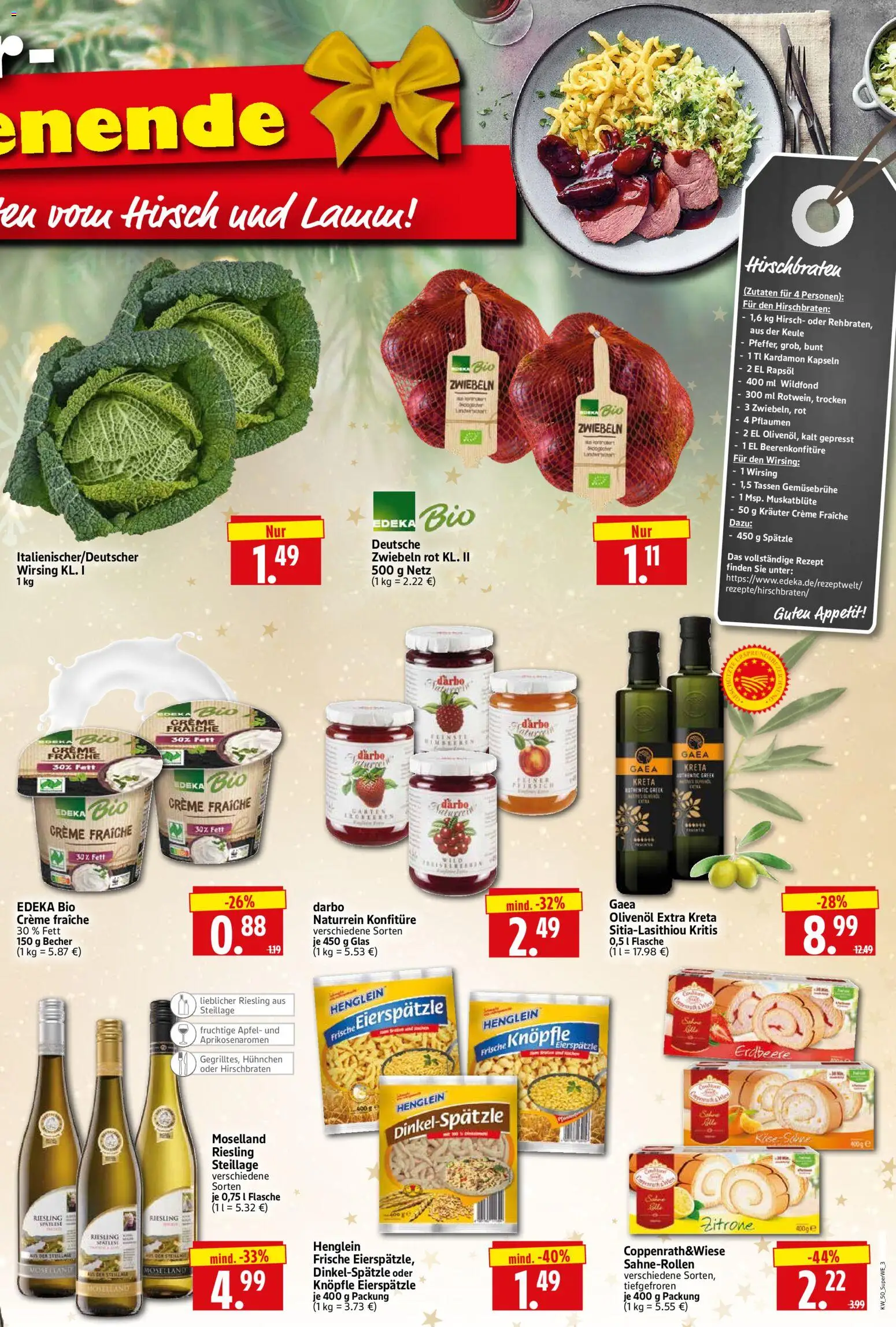 HERKULES Sonderbeilage – gültig ab 11.12.2025 | Seite: 3 | Produkte: Äpfel, Creme, Zwiebeln, Zitrone