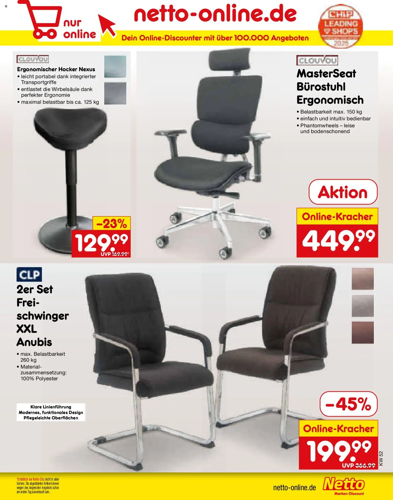 Netto Marken-Discount Prospekt 	 – gültig ab 22.12.2025 | Seite: 49 | Produkte: Hocker