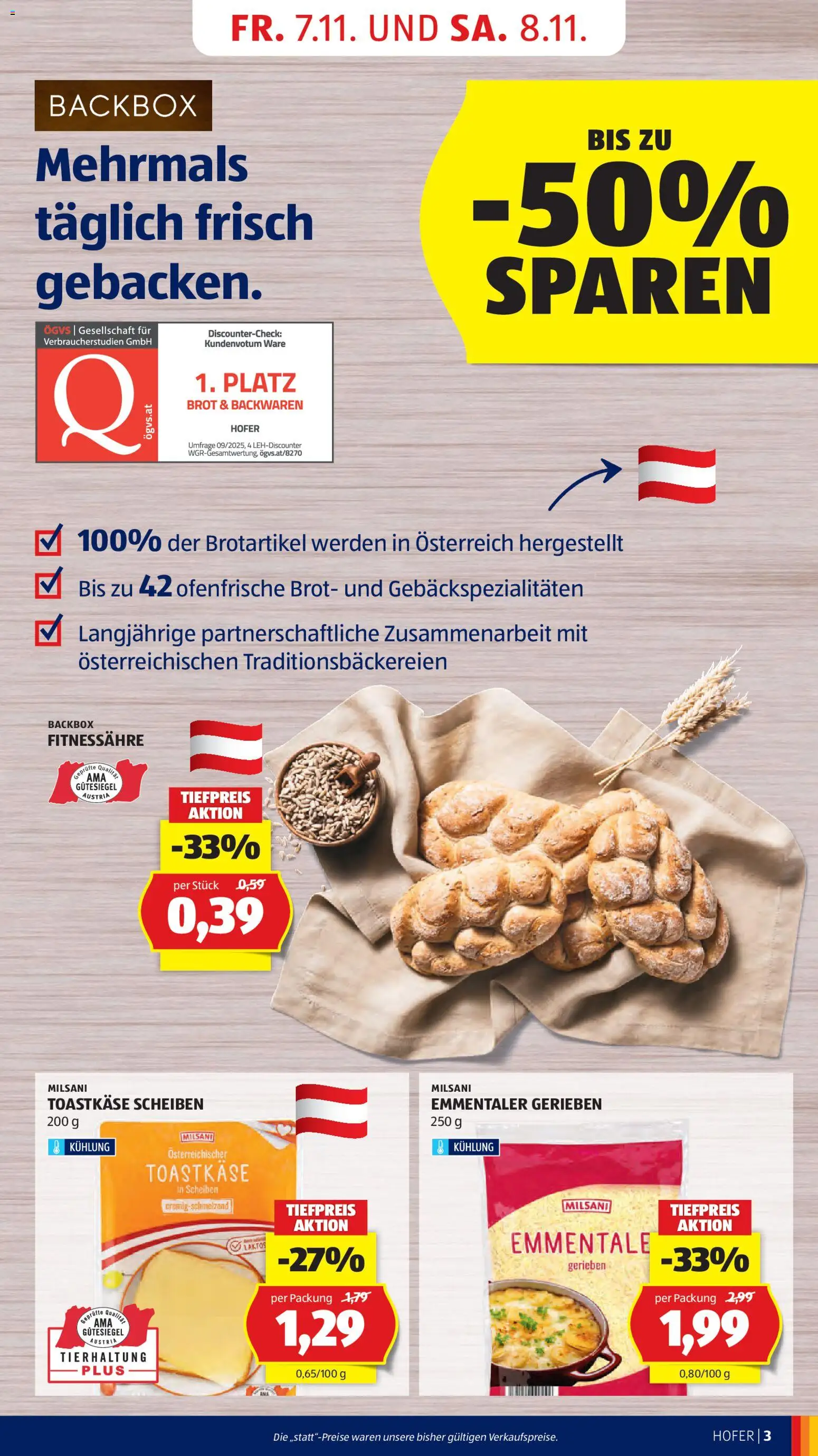 Hofer AT akciós ujság - amely érvényes a következő dátumtól: 07.11.2025 | Oldal: 5