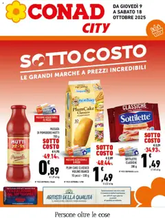 Anteprima del volantino Conad City Lazio catalogo valido a partire dal 09.10.2025