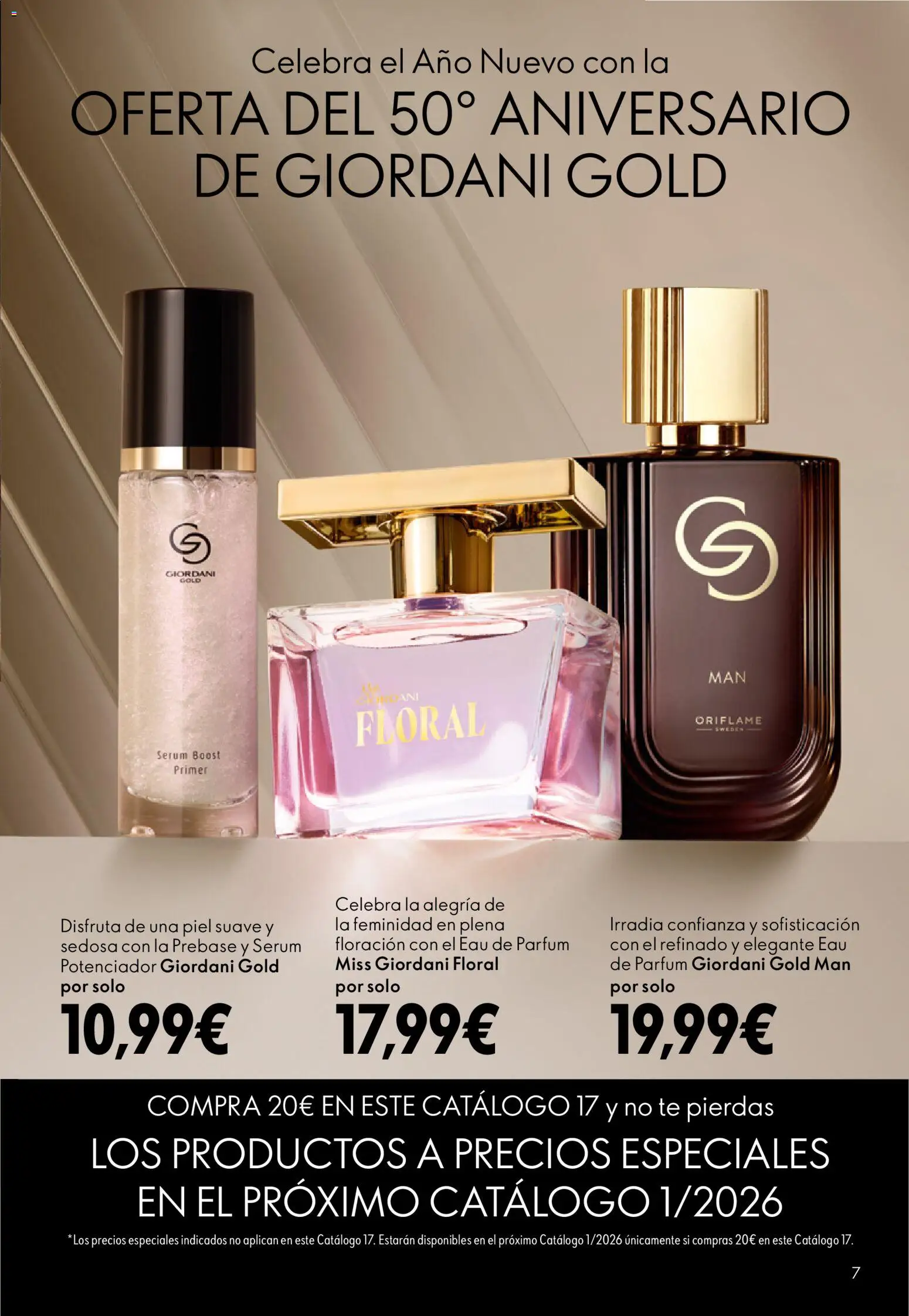 Oriflame - Catálogo Campaña 17 │ válido desde el 10.12.2025 | Página: 7 | Productos: Sérum, Té, Eau de parfum