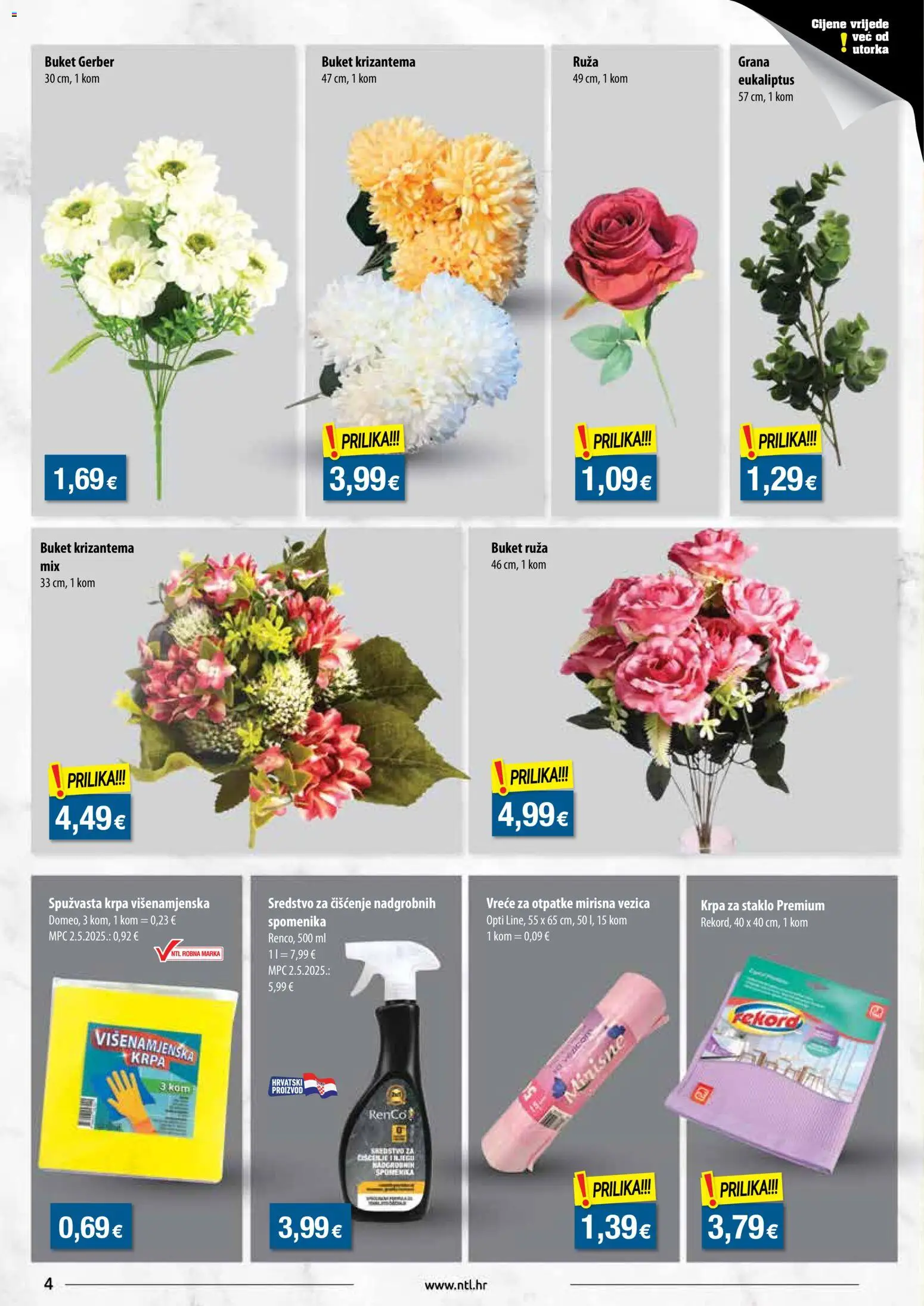 NTL katalog | vrijedi od 22.10.2025 | Stranica: 4 | Proizvodi: Krpa