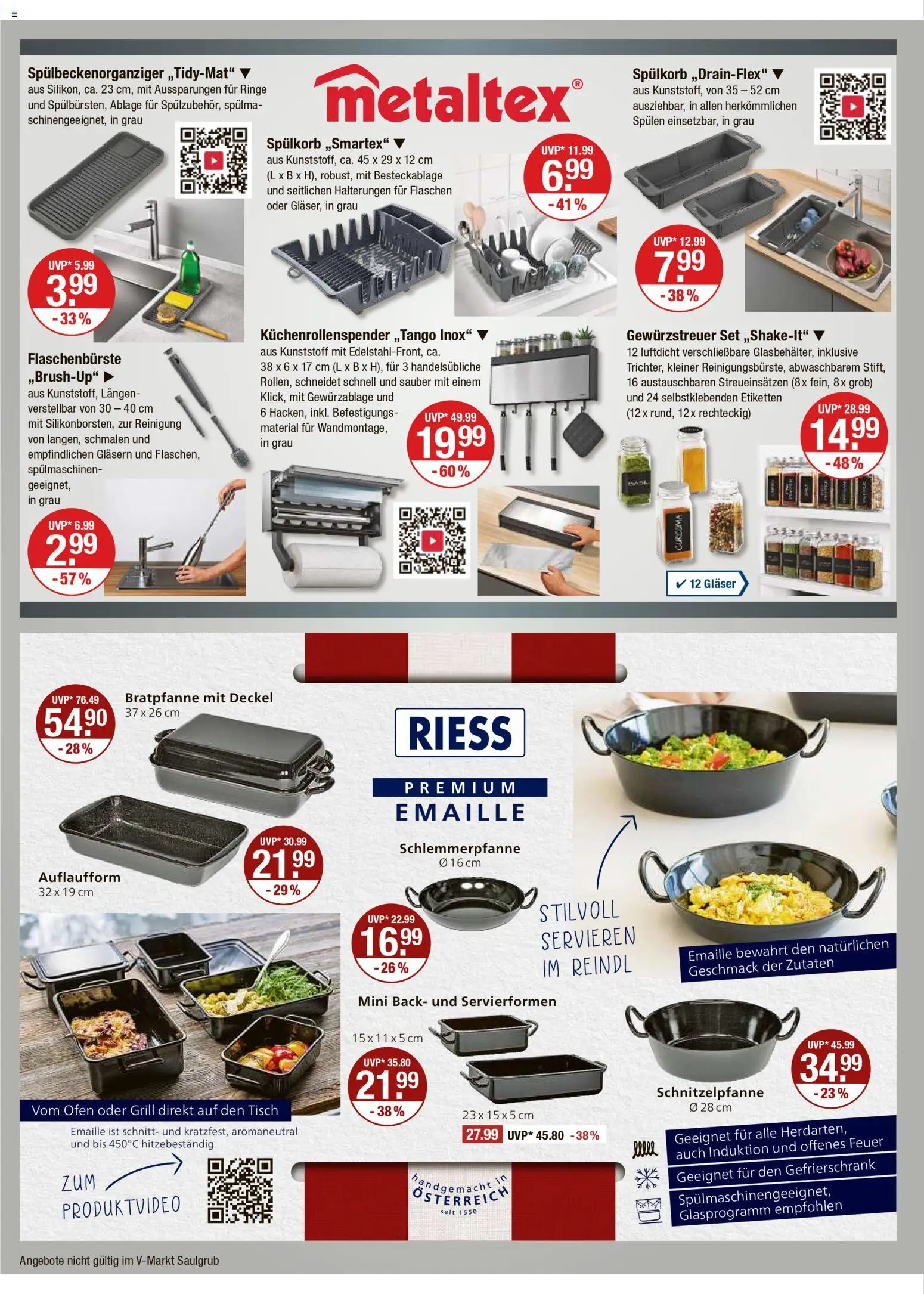V-Markt - Hallertau/Oberpfalz – gültig ab 04.12.2025 | Seite: 14 | Produkte: Gefrierschrank, Ofen, Grill, Tisch