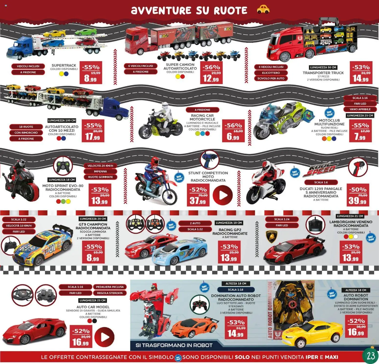 Volantino Happy Casa del 22.11.2025 | Pagina: 23 | Prodotti: Scivolo, Scala, Robot, Batterie
