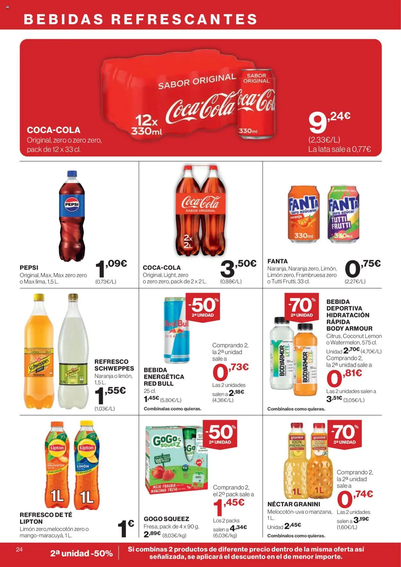 Supercor Canarias │ válido desde el 25.09.2025 | Página: 24 | Productos: Manzana, Té, Body, Néctar