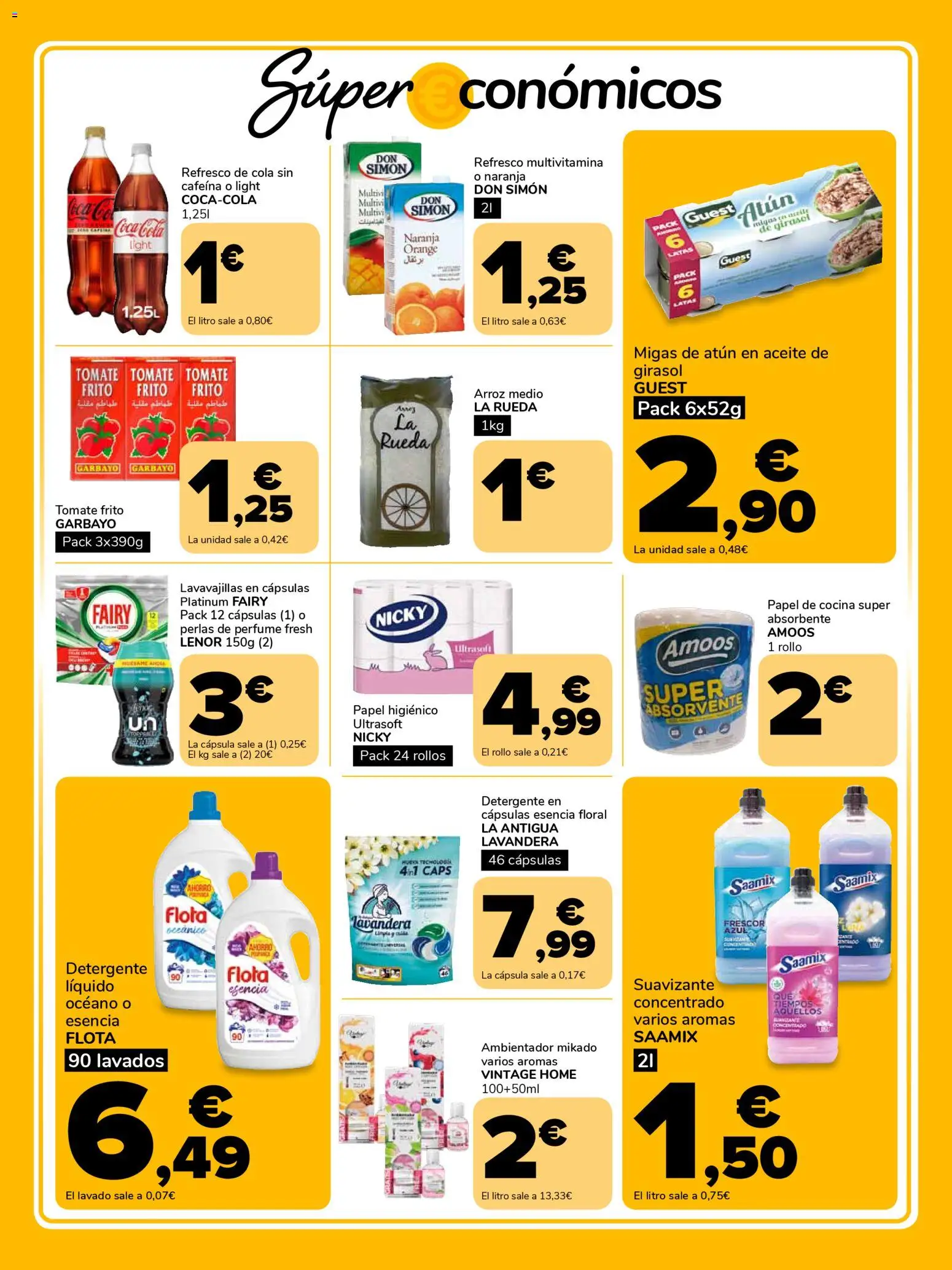 Supeco folleto │ válido desde el 29.01.2026 | Página: 3 | Productos: Perfume, Detergente, Arroz, Suavizante