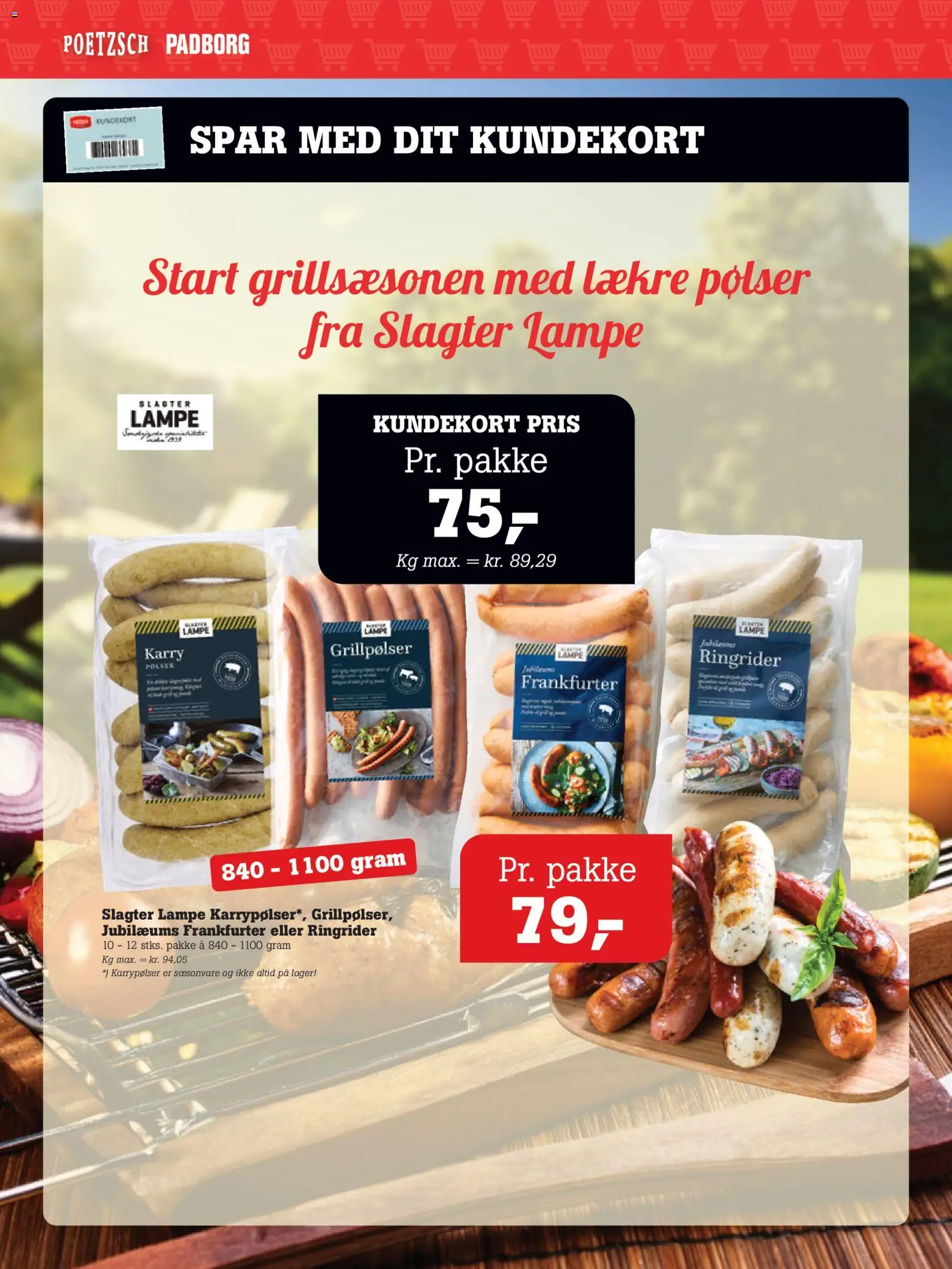 Poetzsch Padborg tilbudsavis – gyldig fra 30.04.2026 | Side: 6 | Produkter: Karry, Pølser, Lampe, Aparelho de barbear
