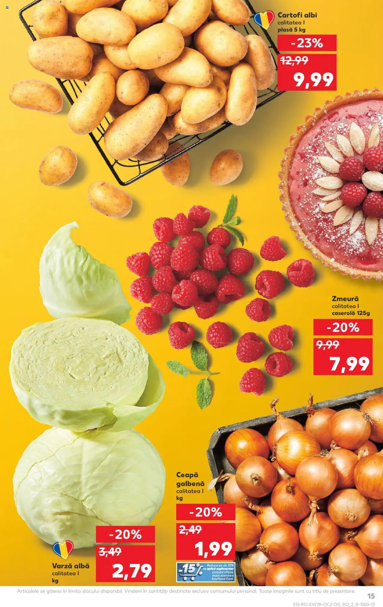 Kaufland RO akciós ujság - amely érvényes a következő dátumtól: 24.09.2025 | Oldal: 15
