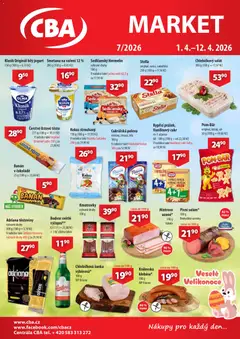 Náhled letáku CBA leták - Market od 01.04.2026