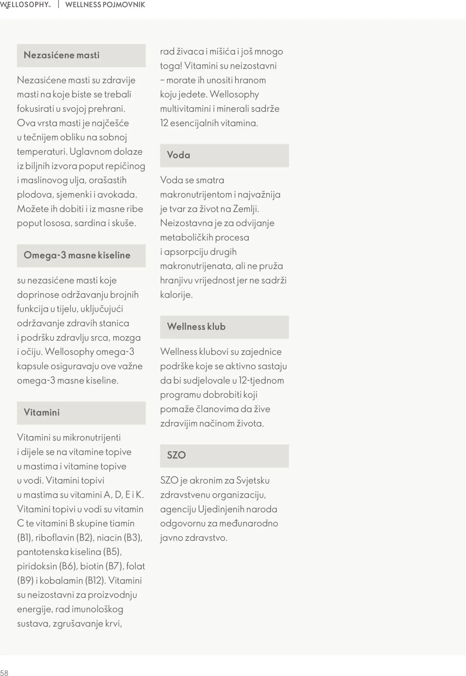 Oriflame katalog | vrijedi od 01.01.2026 | Stranica: 58 | Proizvodi: Sardina, Voda