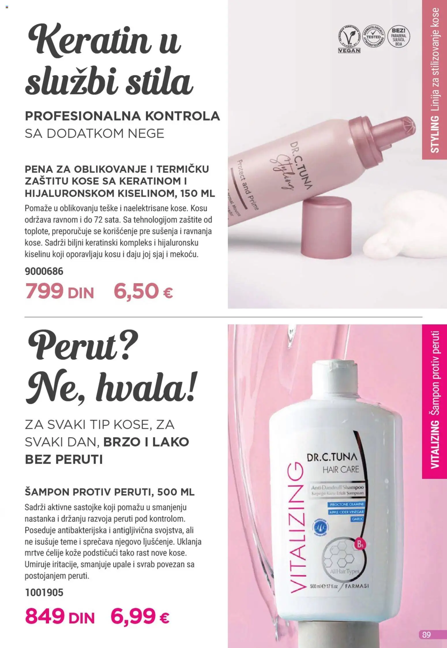 Farmasi katalog - važi od 01.11.2025 | Strana: 89 | Proizvode: Šampon