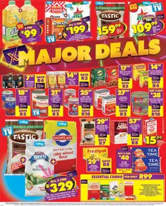 Shoprite Eastern Cape - Major Deals │ valid from 11.08.2025 | Page: 2 | Products: Pilchards, Rice, Cream, Soya mince