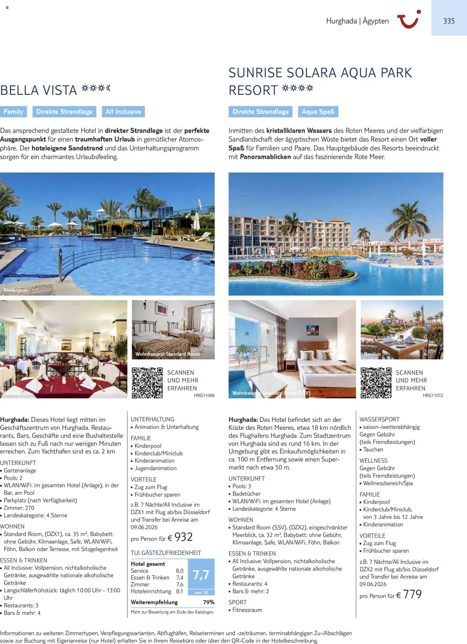 Aida  Südeuropa & Nordafrika 2026/27 – gültig ab 01.01.2026 | Seite: 335 | Produkte: Babybett, Uhr