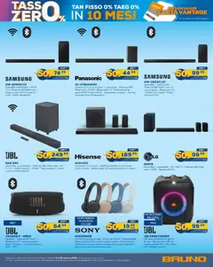 Anteprima del volantino BRUNO Milazzo catalogo valido a partire dal 09.10.2025 | Pagina: 23 | Prodotti: Microfono, Speaker, Batteria, Samsung