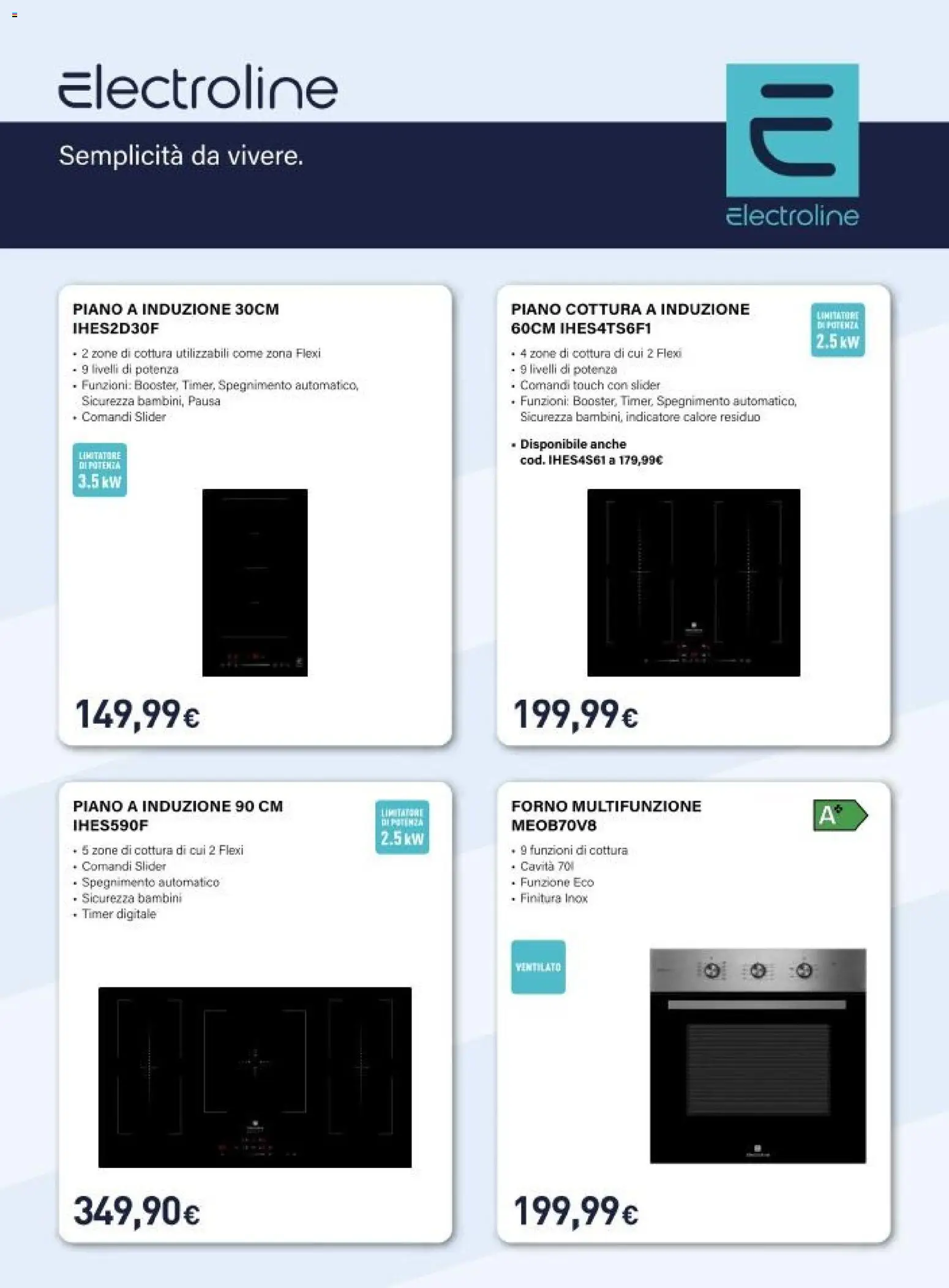 Volantino Unieuro del 06.12.2025 | Pagina: 28 | Prodotti: Piano cottura, Forno