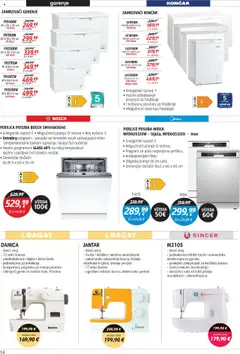 Centar Tehnike katalog | vrijedi od 02.09.2025 | Stranica: 14 | Proizvodi: Košara, Perilica posuđa, Vrata, Hladnjak