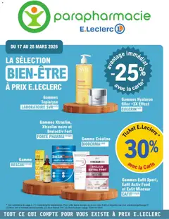 E.Leclerc - Prévisualisation de E.Leclerc Parapharmacie catalogue valide à partir de 17.03.2026