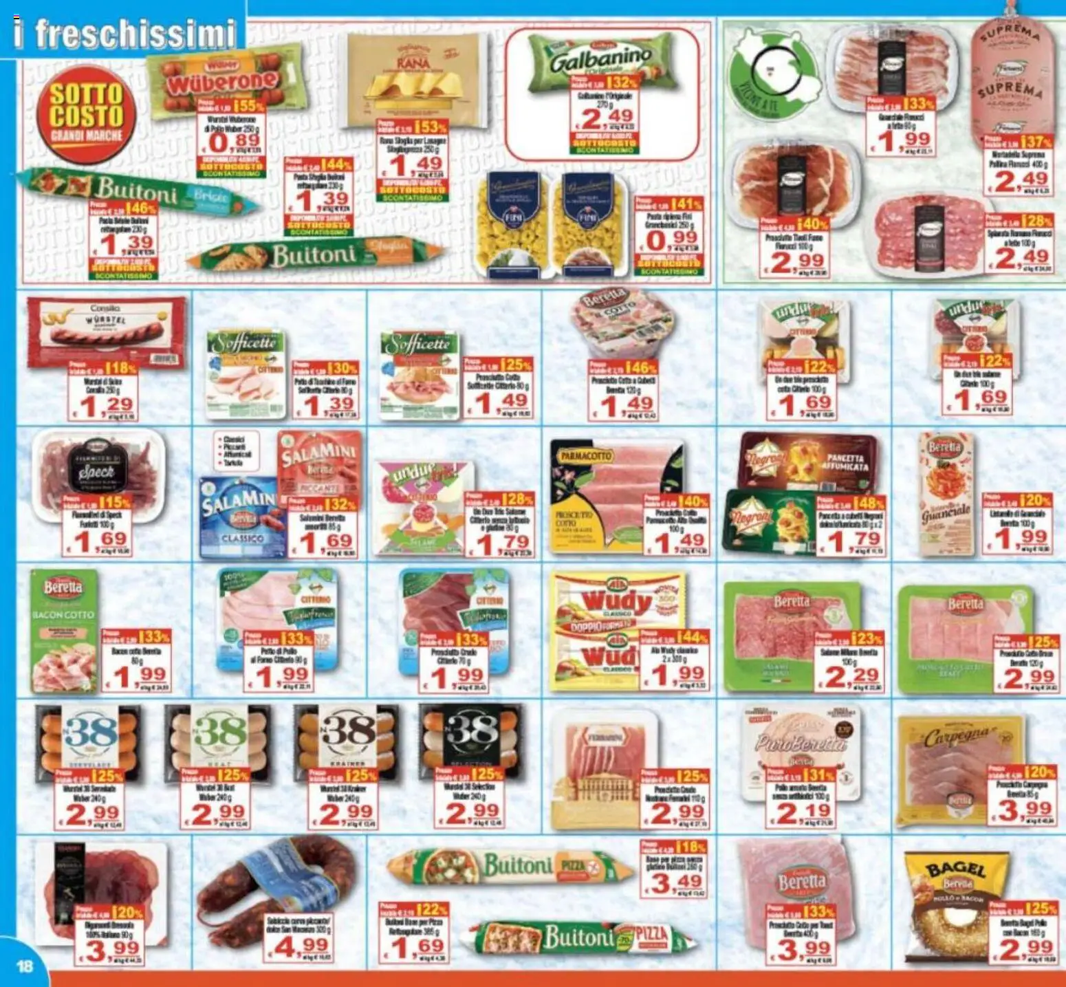 Volantino CTS del 17.03.2026 | Pagina: 18 | Prodotti: Speck, Pollo, Pancetta, Guanciale