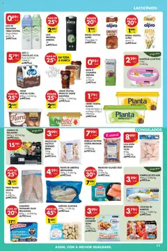 Pingo Doce Poupe Esta Semana Açores │ válido de 17.07.2025 | Página: 11 | Produtos: Pescada, Salmão, Nata, Bebida