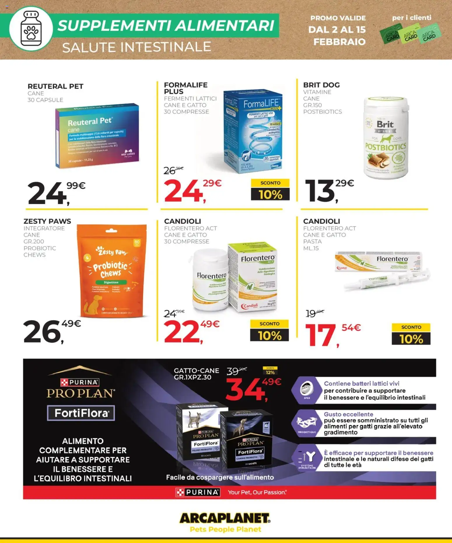 Volantino Arcaplanet del 02.02.2026 | Pagina: 20