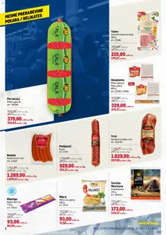 Metro katalog - pregled Metro kataloga - važi od 30.10.2025 | Strana: 2 | Proizvode: Baget, Svinjski vrat, Perutnina Ptuj, Kobasica