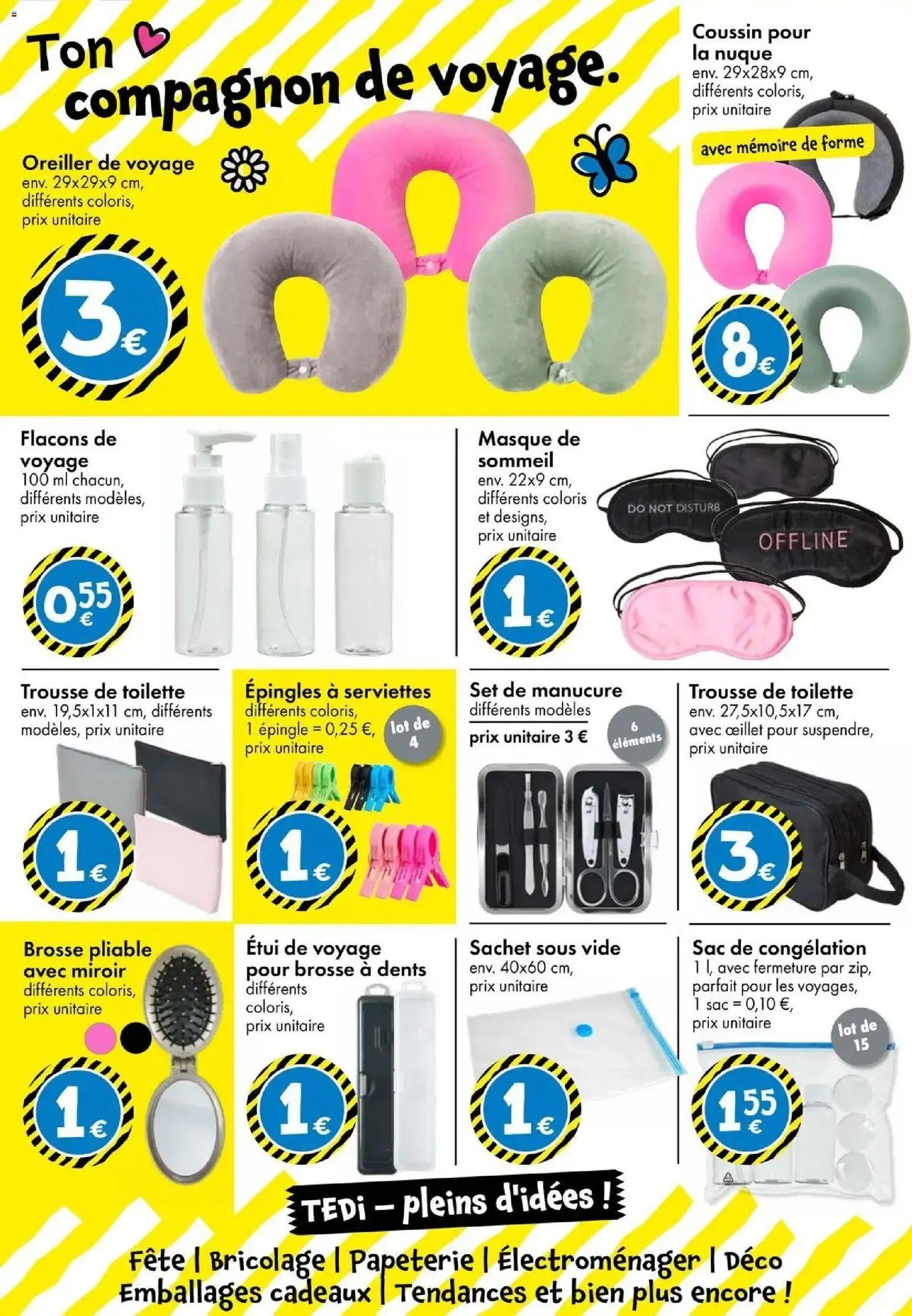 {H1} | Page: 38 | Produits: Étui, Brosse à dents, Oreiller, Miroir
