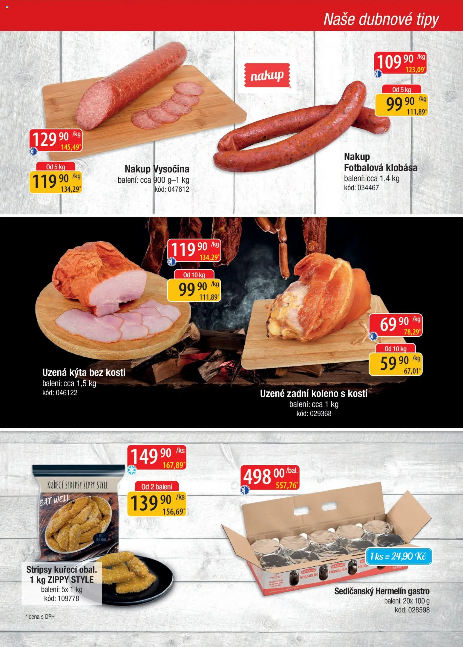 Astur & Qanto leták - Velkoobchod fresh 04/2026 od 01.04.2026 | Strana: 25 | Produkty: Hermelín, Uzená kýta, Kýta bez kosti, Kýta